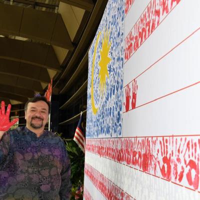 Program Capan Tangan Bendera sempena Program Semarak Jiwa Merdeka