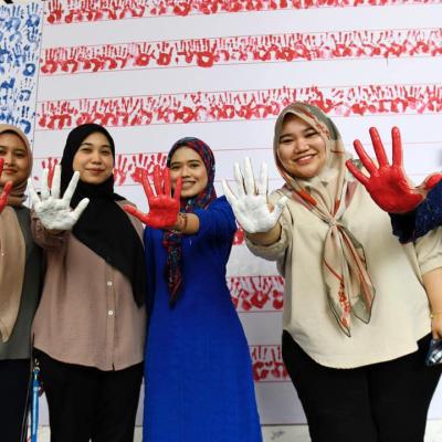 Program Capan Tangan Bendera sempena Program Semarak Jiwa Merdeka