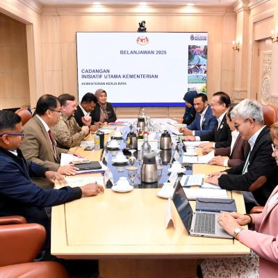 Sesi Libat Urus Cadangan Inisiatif Belanjawan 2025 bersama Kementerian Kerja Raya