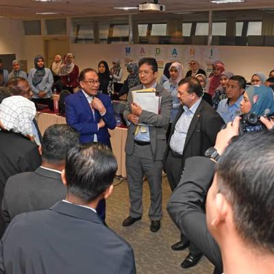 Sesi Pertemuan Bersama Warga MOF