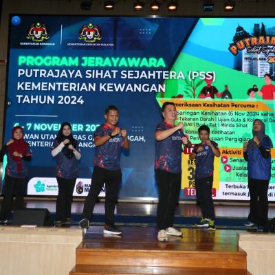 Program Jerayawara Putrajaya Sihat Sejahtera MOF Tahun 2024