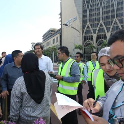 Program Latihan Keselamatan Kebakaran di MOF