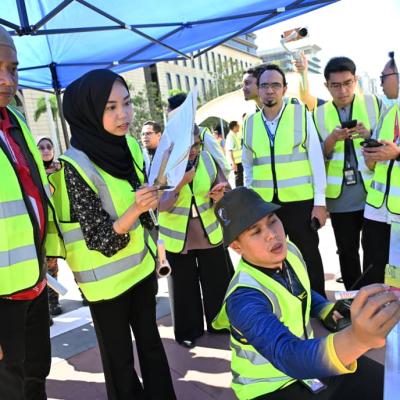 Program Latihan Keselamatan Kebakaran di MOF