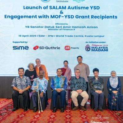 Majlis Pelancaran SALAM Autisme YSD & Sesi Libat Urus Penerima Geran MOF-YSD