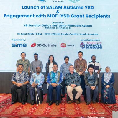 Majlis Pelancaran SALAM Autisme YSD & Sesi Libat Urus Penerima Geran MOF-YSD