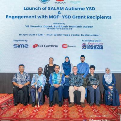 Majlis Pelancaran SALAM Autisme YSD & Sesi Libat Urus Penerima Geran MOF-YSD