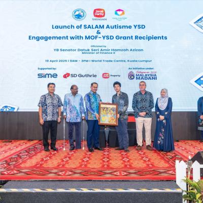 Majlis Pelancaran SALAM Autisme YSD & Sesi Libat Urus Penerima Geran MOF-YSD