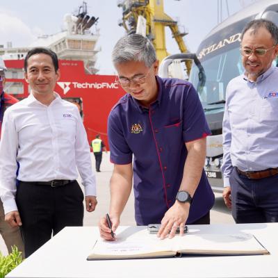 Sesi Turun Padang ke Pelabuhan Tanjung Langsat, Johor