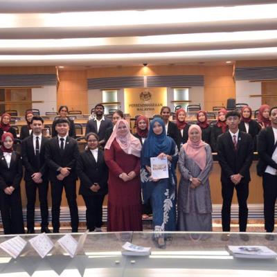 Sesi Lawatan Akademik Oleh UNITEN Ke MOF