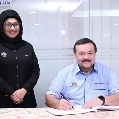 Sesi Lawatan Kerja & Libat Urus Bersama Pengurusan LADA