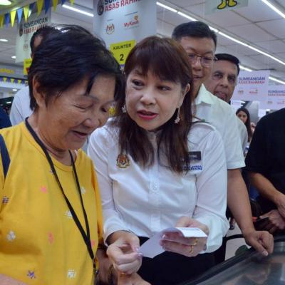 Program SARA MOF Bersama Penerima SARA Di Mydin Georgetown, Pulau Pinang