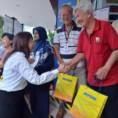 Program SARA MOF Bersama Penerima SARA Di Mydin Georgetown, Pulau Pinang