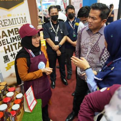 Sesi Turun Padang ke Agrotech Pavilion