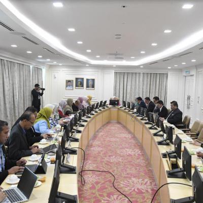 Sesi Kunjungan Hormat BPK MOF Ke Atas Ketua Audit Negara