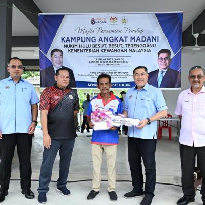 Majlis Perasmian Penutup Kampung Angkat MADANI Mukim Hulu Besut, Besut, Terengganu