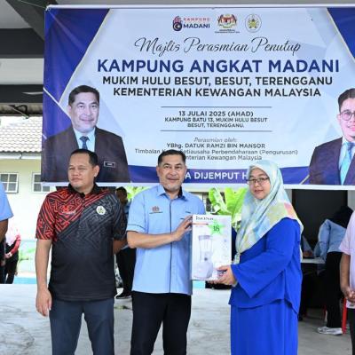 Majlis Perasmian Penutup Kampung Angkat MADANI Mukim Hulu Besut, Besut, Terengganu