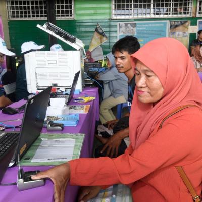 Sesi Jelajah Program Penunaian STR & SARA Di Semporna, Sabah