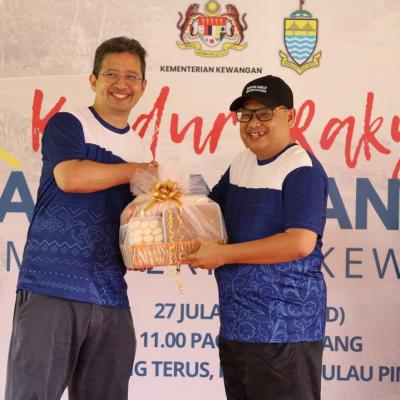 Majlis Peluncuran Kampung Angkat MADANI MOF Di Pulau Pinang