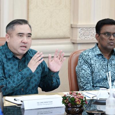 Sesi Libat Urus bersama Menteri Pengangkutan