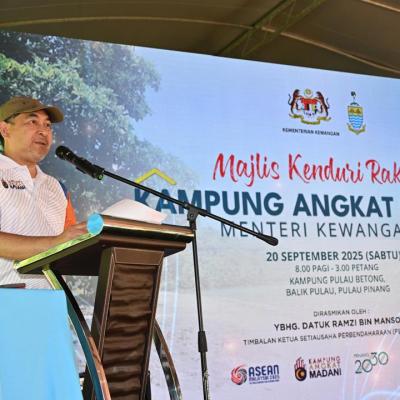 Majlis Kenduri Rakyat Kampung Angkat MADANI Menteri Kewangan II di Pulau Pinang