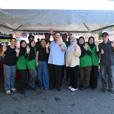 Sesi Turun Padang Di Layangan Shopper, Labuan