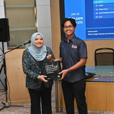 Sesi Lawatan Akademik Ke MoF Oleh UPAC