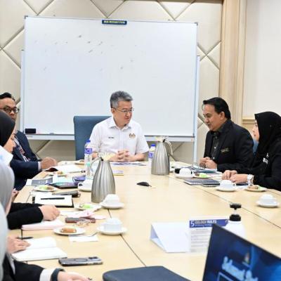 Sesi Lawatan Timbalan Menteri Kewangan Ke BUU