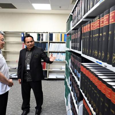 Sesi Lawatan Timbalan Menteri Kewangan Ke BUU