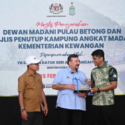 Majlis Penyerahan Projek Kampung Angkat MADANI Pulau Betong, Pulau Pinang