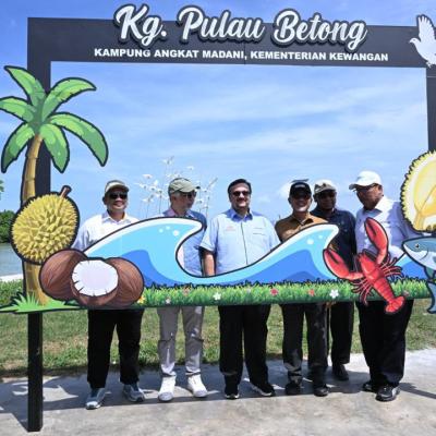 Majlis Penyerahan Projek Kampung Angkat MADANI Pulau Betong, Pulau Pinang