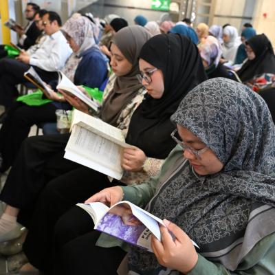 Program Jom Baca Bersama 10 Minit & Resensi Buku