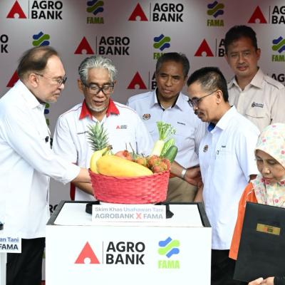Sesi Tinjauan Ke Pasar Tani Taman Melawati