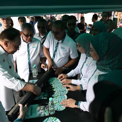 Sesi Tinjauan Ke Pasar Tani Taman Melawati