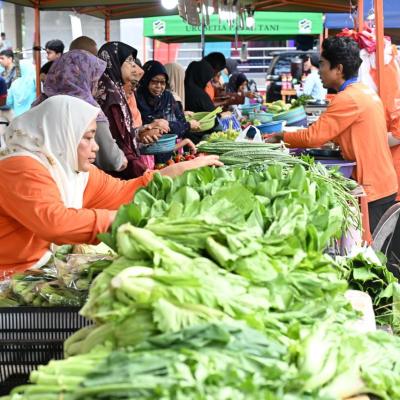 Sesi Tinjauan Ke Pasar Tani Taman Melawati
