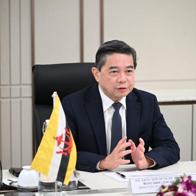 Bilateral Meeting Between Minister Of Finance II With Minister Of Finance II Brunei Darussalam