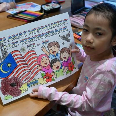 Pertandingan Mewarna Kanak-Kanak Sempena Bulan Kemerdekaan 2026