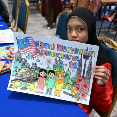 Pertandingan Mewarna Kanak-Kanak Sempena Bulan Kemerdekaan 2026
