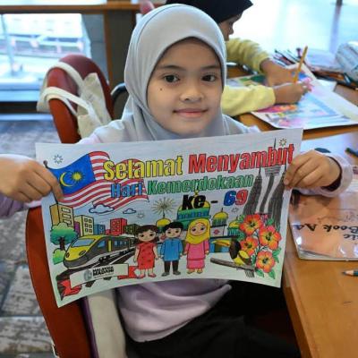 Pertandingan Mewarna Kanak-Kanak Sempena Bulan Kemerdekaan 2026