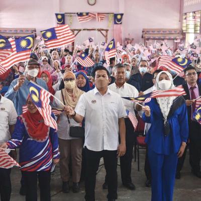 Sesi Turun Padang #JelajahBajet2023 ke Majlis Perasmian Program Kemerdekaan Komuniti Keluarga Malaysia di SK Kadok, Kota Bharu, Kelantan