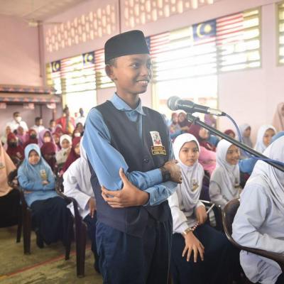 Sesi Turun Padang #JelajahBajet2023 ke Majlis Perasmian Program Kemerdekaan Komuniti Keluarga Malaysia di SK Kadok, Kota Bharu, Kelantan