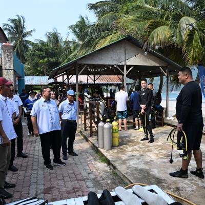 Sesi Lawatan Kerja Ke Pulau Tioman, Pahang