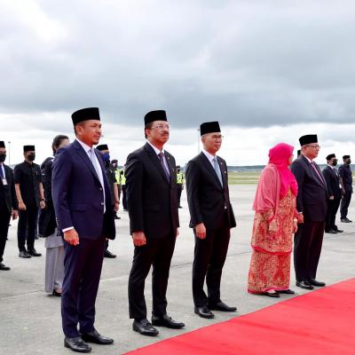 Majlis Istiadat Keberangkatan Tiba