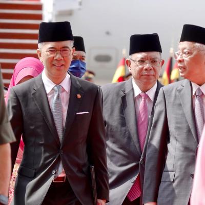 Majlis Istiadat Keberangkatan Tiba