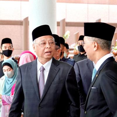 Majlis Istiadat Keberangkatan Tiba