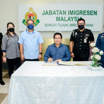 Sesi Taklimat #JelajahBajet2023 bersama Agensi Kerajaan di Sarawak