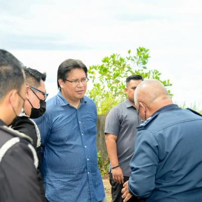 Lawatan #JelajahBajet2023 ke Sempadan Miri-Brunei di Icqs Sungai Tujoh, Kuala Baram, Sarawak