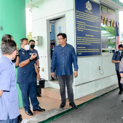 Lawatan #JelajahBajet2023 ke Sempadan Miri-Brunei di Icqs Sungai Tujoh, Kuala Baram, Sarawak