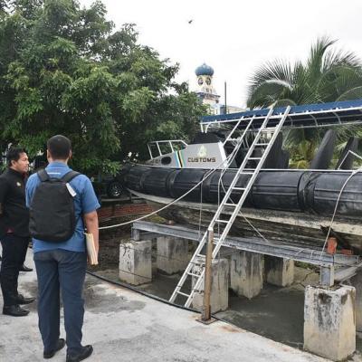 Sesi Turun Padang #JelajahBajet2023 ke Jeti Penumpang dan Jeti Kargo Kastam, Muar, Johor