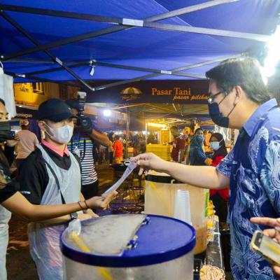 Sesi Turun Padang #JelajahBajet2023 ke Api-Api Night Food Market, Jalan Gaya, Kota Kinabalu, Sabah