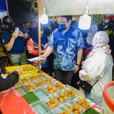 Sesi Turun Padang #JelajahBajet2023 ke Api-Api Night Food Market, Jalan Gaya, Kota Kinabalu, Sabah